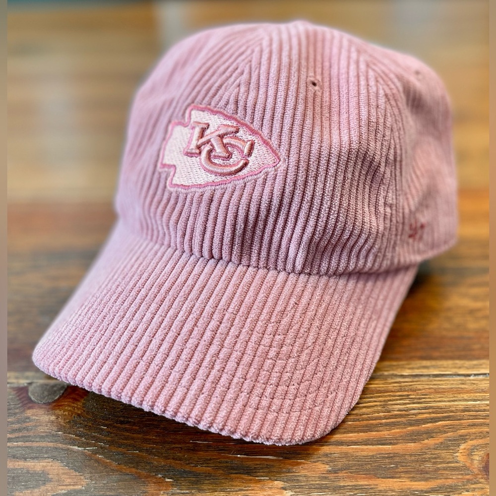 ‘47 | Kansas City Chiefs | Mellow Pink | Corduroy Cap Hat | Adjustable | Medium
